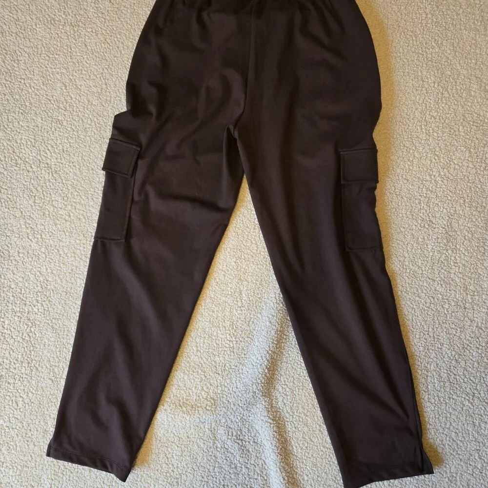 Rachel Zoe Dark Brown Joggers Size M - Picture 6 of 9